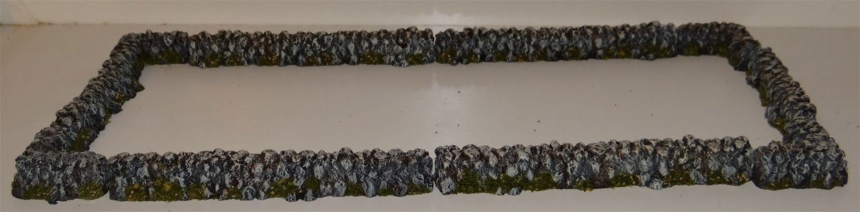 Low Rock Wall Set